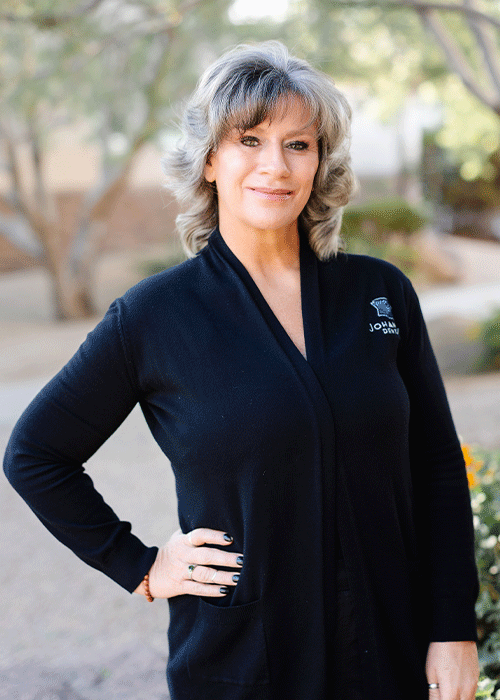 Headshot of Office Manager, Janine, at Johansen Dental in Chandler, AZ.